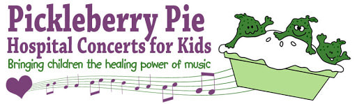 When kids are in hospital, music helps! Pickleberry Pie is dedicated to bringing the healing power of live music to children facing serious illness and/or special needs through our national network of professional musicians.

Music is so important because it can help lower blood pressure, reduce pain, improve mood, relieve stress, and help children notice and express their feelings. Therefore, we bring joy and relief to kids having a difficult time.